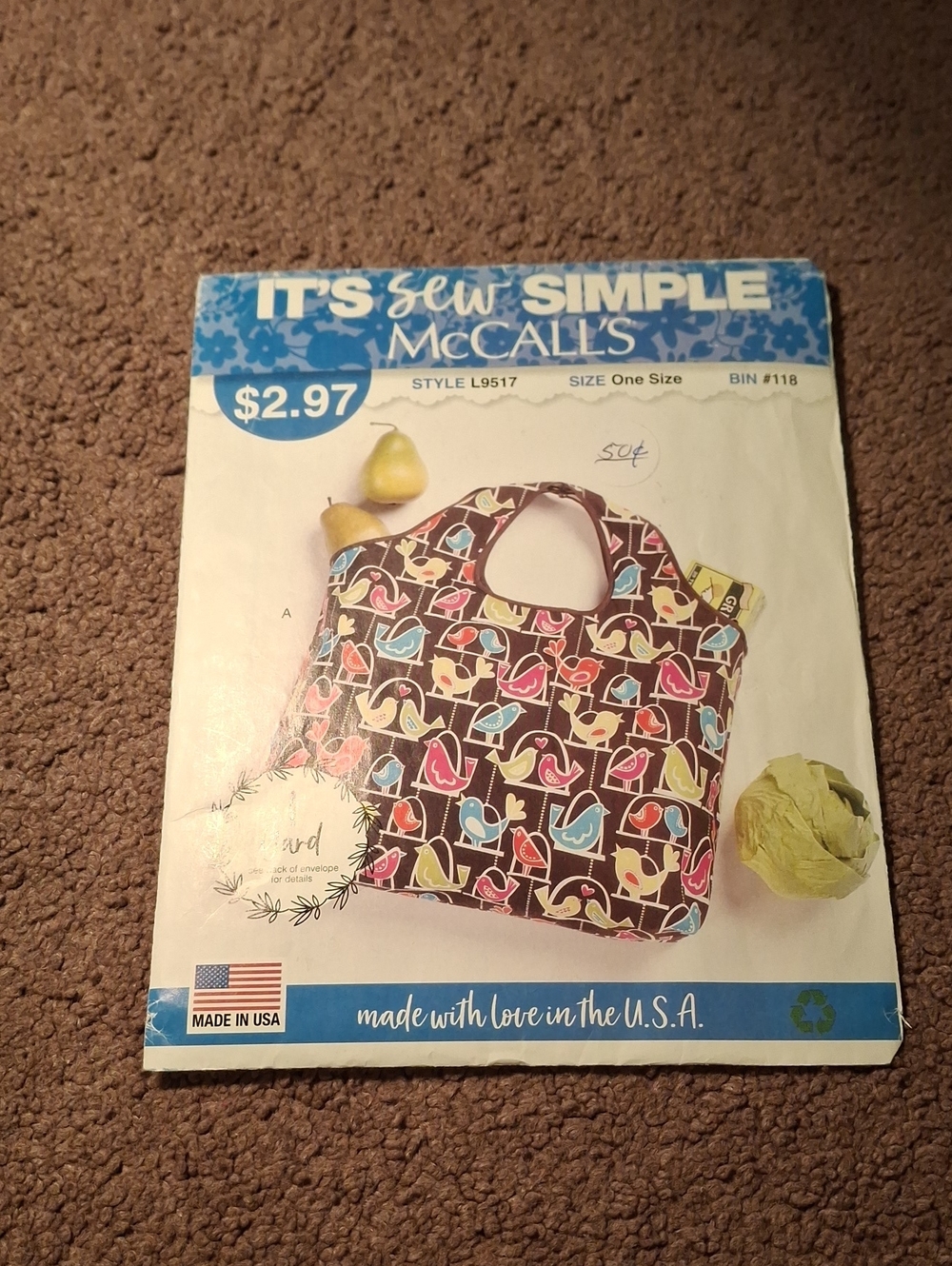 L9517 McCall's Pattern